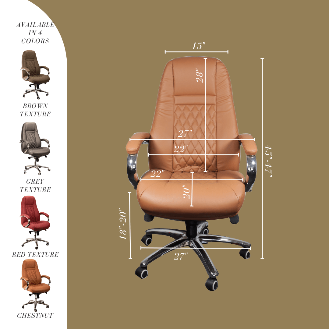 Fiori High-back Customer Chair - W.S. Industries, Inc.