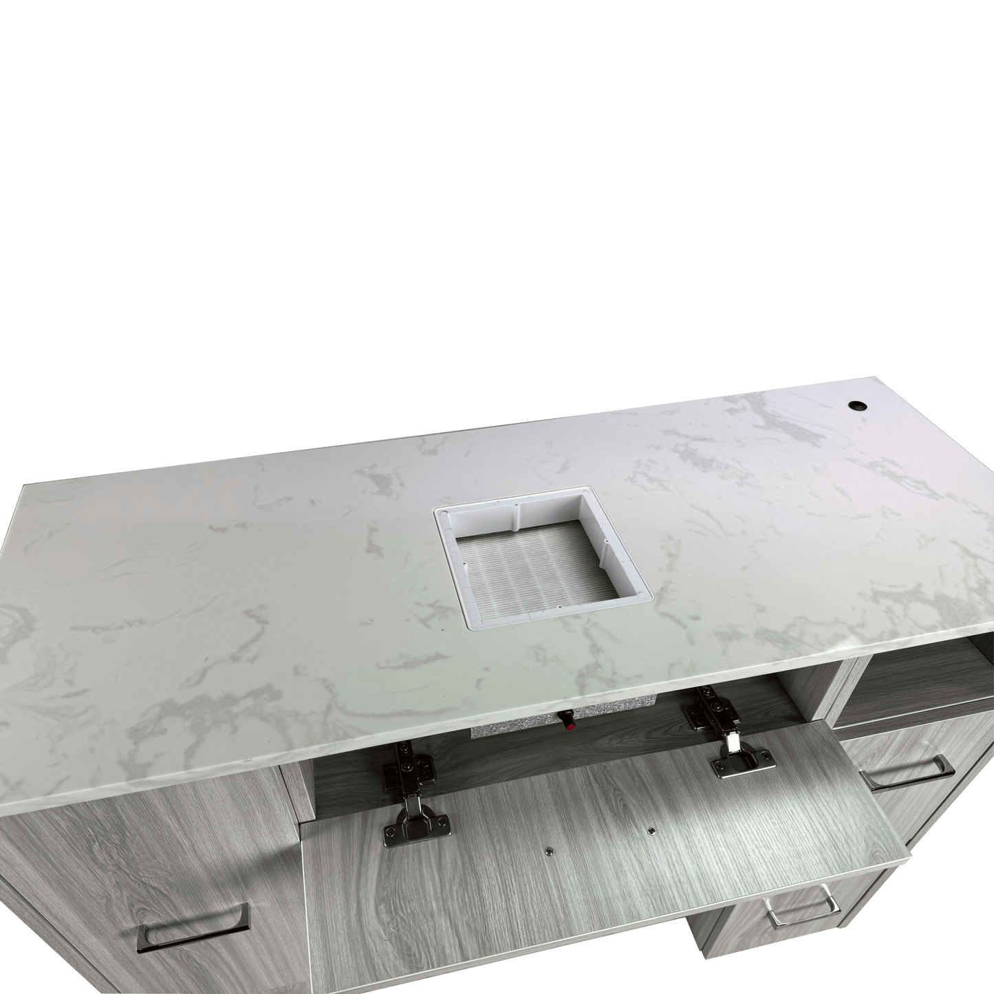 Fiori Omni Nail Table - Dust Collector - W.S. Industries, Inc.