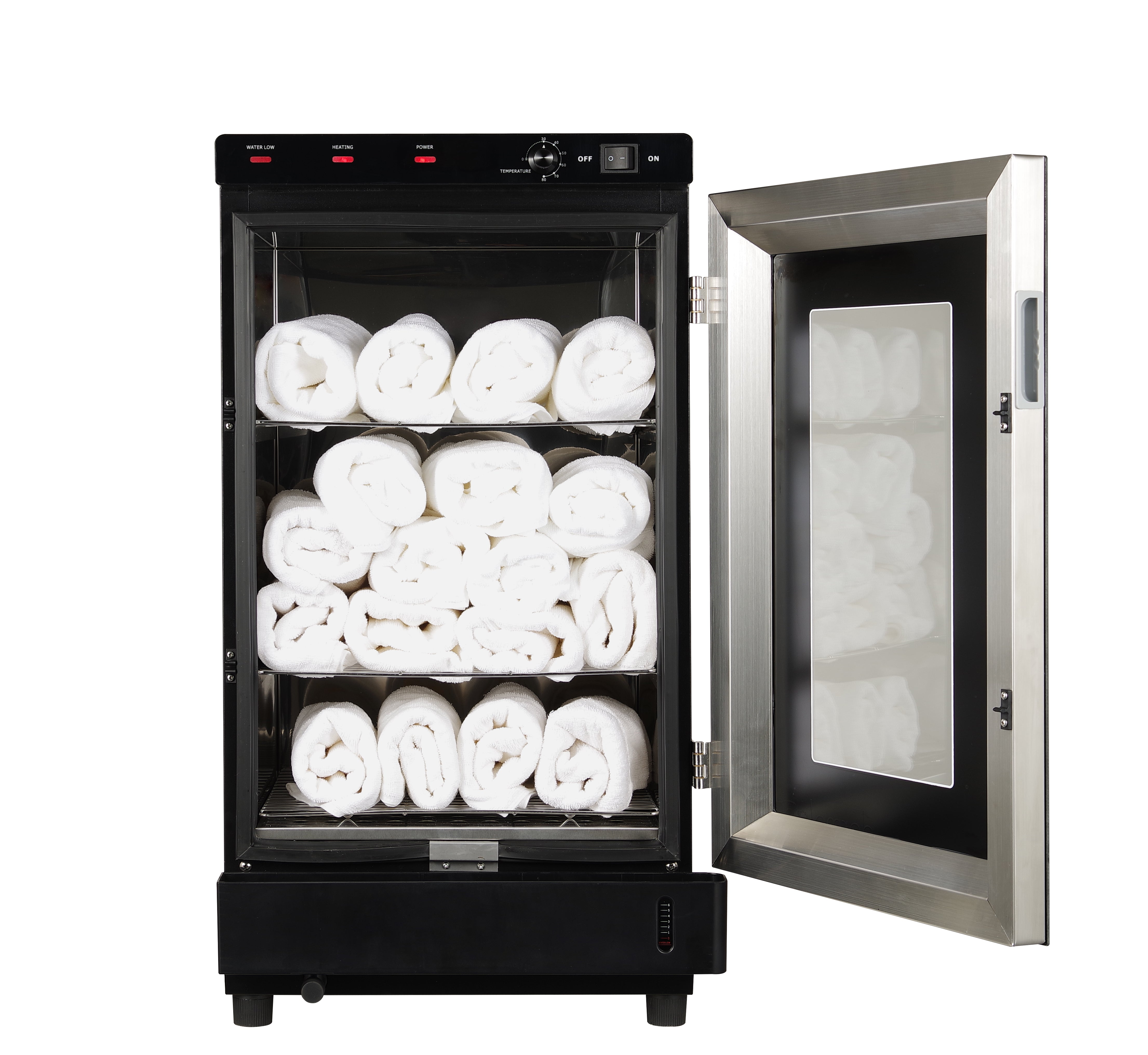 Fiori TWS120B Towel Steamer | 88L Glass-Door Steamer, 800W – W.S.