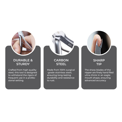 Cuticle Nipper - D - 555(Hard Steel) - W.S. Industries, Inc.