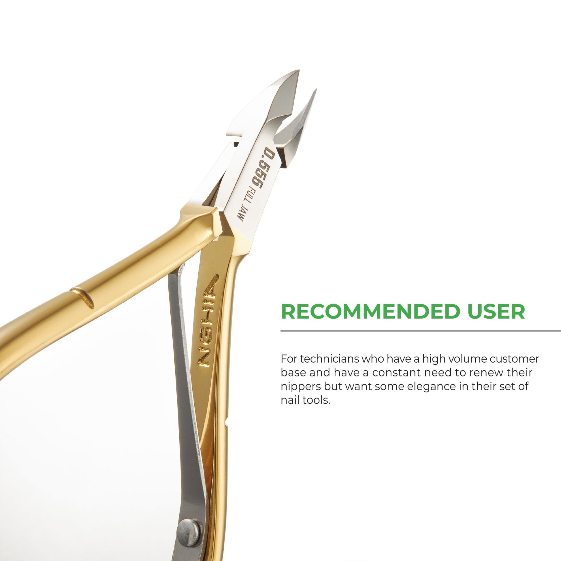 Cuticle Nipper - D - 555(Hard Steel) - W.S. Industries, Inc.