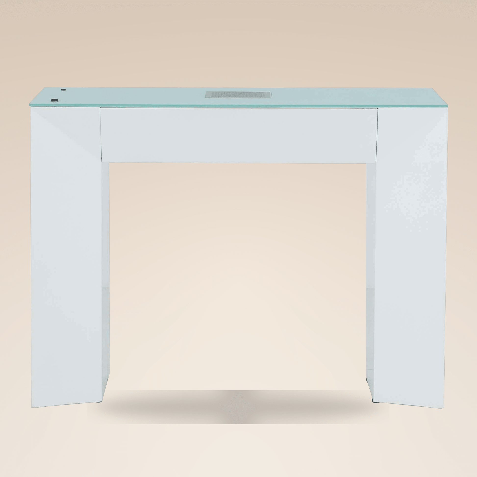 Fiori Geom Nail Table - Dust Collector - W.S. Industries, Inc.