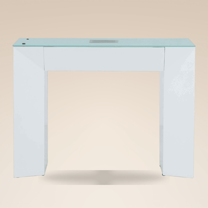 Fiori Geom Nail Table - Dust Collector - W.S. Industries, Inc.