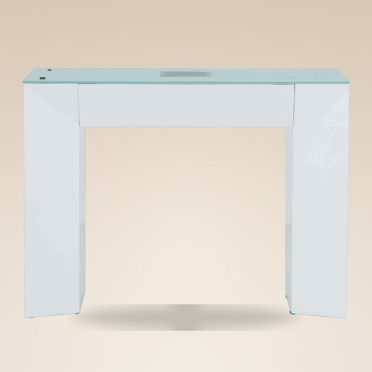 Fiori Geom Nail Table - Dust Collector - W.S. Industries, Inc.