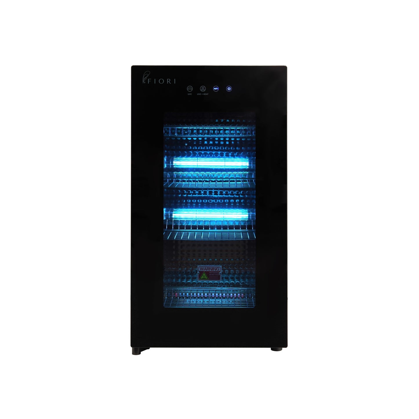 Fiori ST-80L V2 Sterilizer front view with lit interior