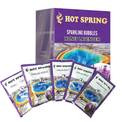 Hot Spring Sparkling Bubbles 5-in-1 — Honey Lavender - W.S. Industries, Inc.