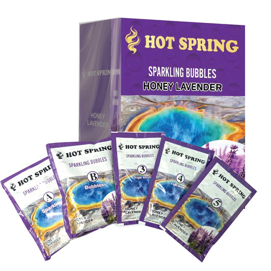 Hot Spring Sparkling Bubbles 5-in-1 — Honey Lavender - W.S. Industries, Inc.