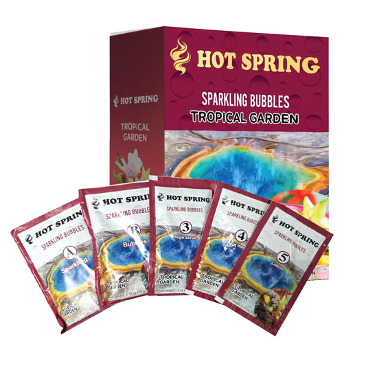 Hot Spring Sparkling Bubbles 5-in-1 — Tropical Garden - W.S. Industries, Inc.