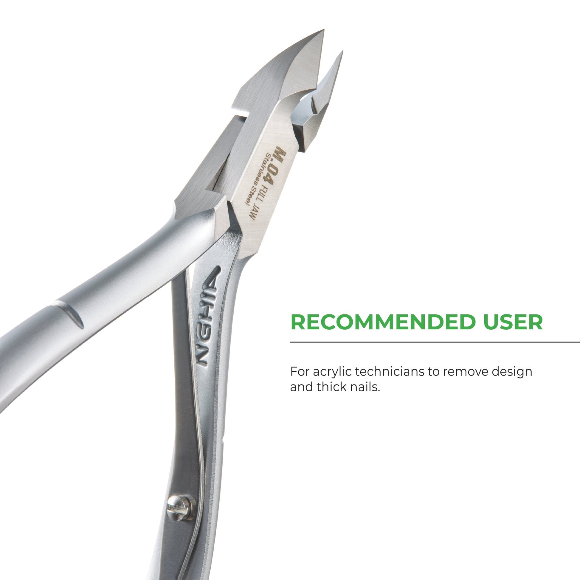 Nail Nipper - M - 04 (Stainless Steel) - W.S. Industries, Inc.