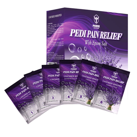 Pedi Relief Deluxe 11-Step — Lavender Whisper - W.S. Industries, Inc.