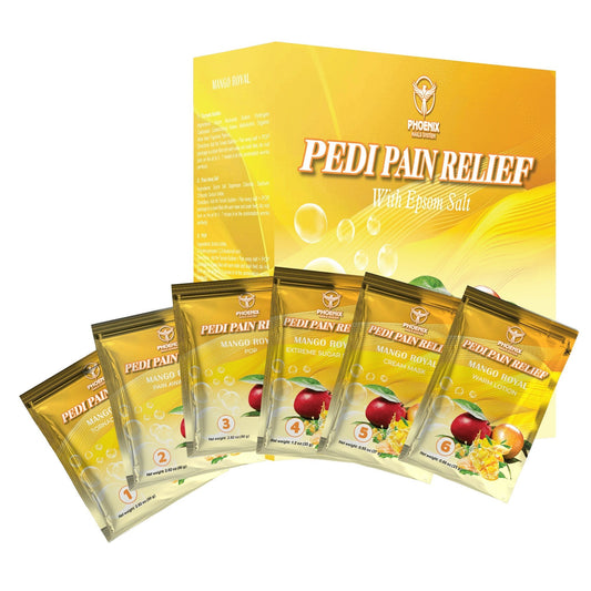 Pedi Relief Deluxe 11-Step — Mango Royal - W.S. Industries, Inc.