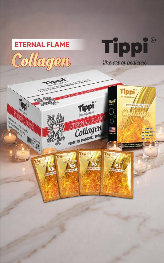 Tippi Collagen Pedi 4-in-1 — Eternal Flame - W.S. Industries, Inc.