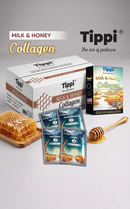 Tippi Collagen Pedi 4-in-1 — Milk & Honey - W.S. Industries, Inc.