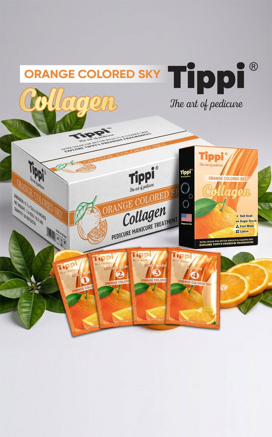 Tippi Collagen Pedi 4-in-1 — Orange Colored Sky - W.S. Industries, Inc.