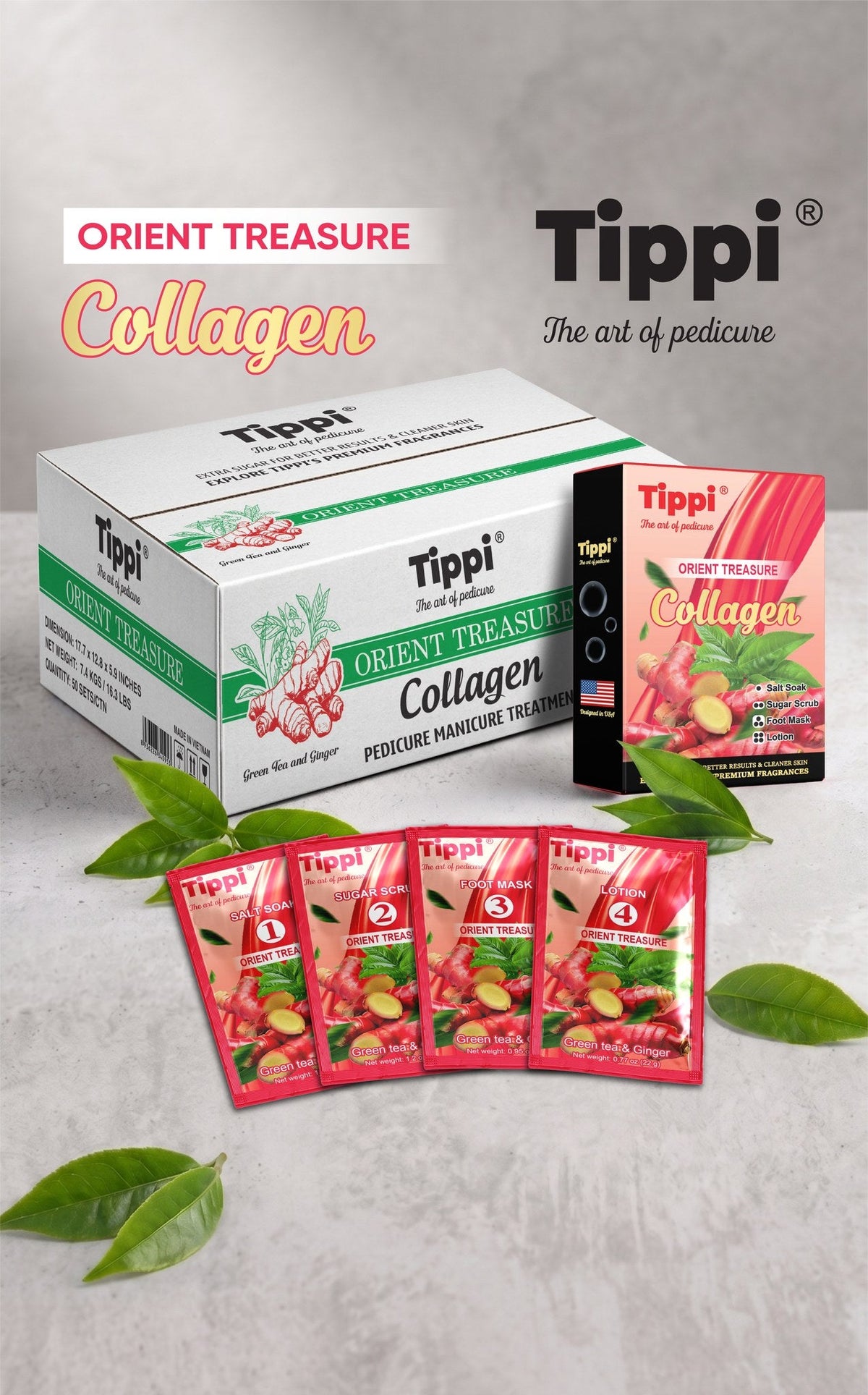 Tippi Collagen Pedi 4-in-1 — Orient Treasure