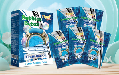 Tippi Plus Bubble Detox 5-Step Pedicure — Fresh Ocean - W.S. Industries, Inc.