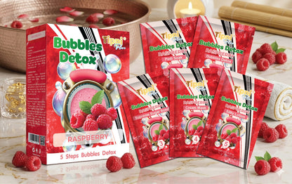Tippi Plus Bubble Detox 5-Step Pedicure — Raspberry - W.S. Industries, Inc.