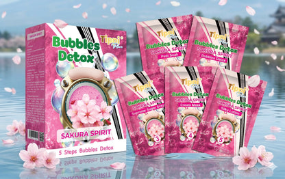 Tippi Plus Bubble Detox 5-Step Pedicure — Sakura Spirit - W.S. Industries, Inc.