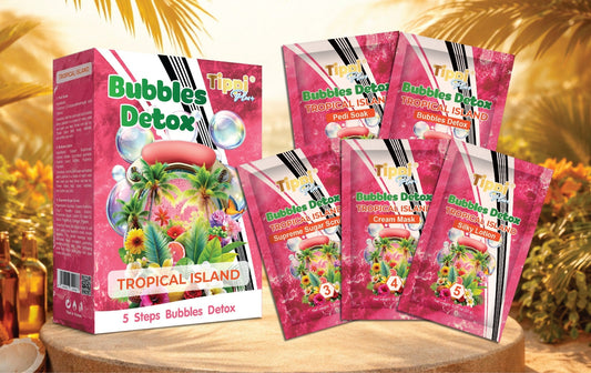 Tippi Plus Bubble Detox 5-Step Pedicure — Tropical Island - W.S. Industries, Inc.