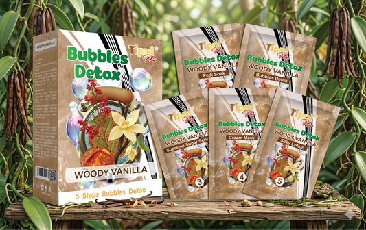 Tippi Plus Bubble Detox 5-Step Pedicure — Woody Vanilla - W.S. Industries, Inc.