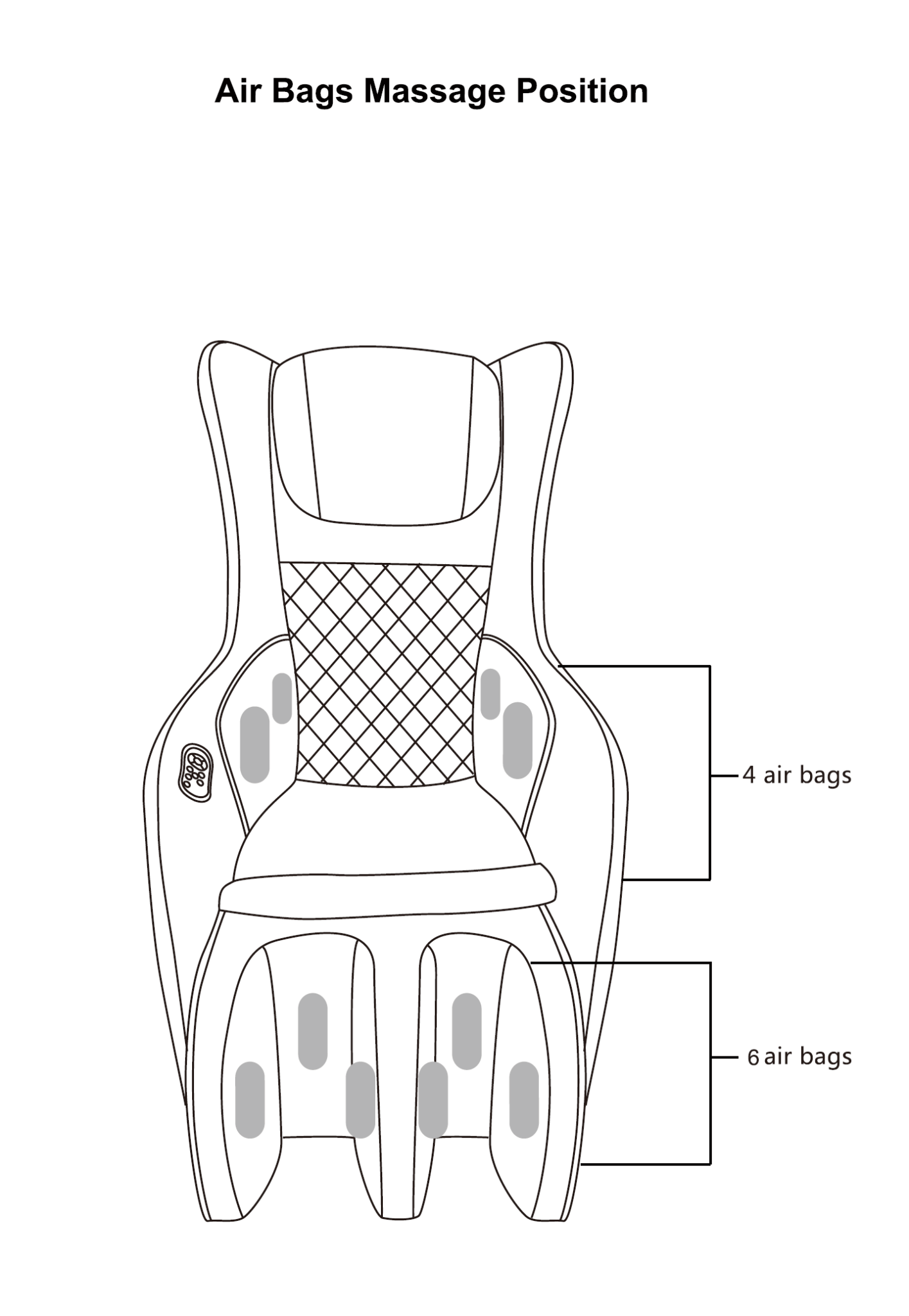 Lumi Yumi Compact Massage Chair - W.S. Industries, Inc.